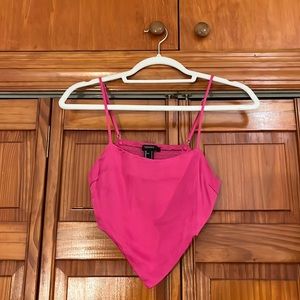 Forever 21 pink crop top